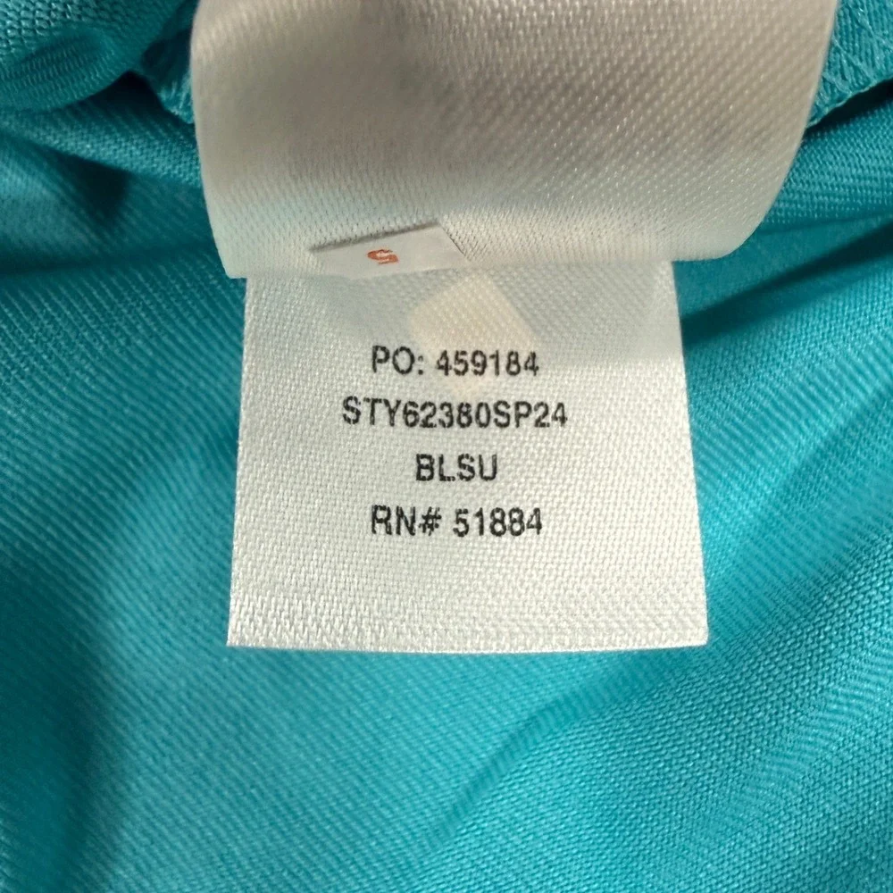 Patagonia Kids Capilene Silkweight Graphic Tee Large 12 Blue Waves 62380